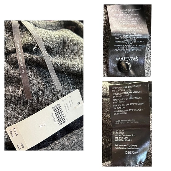 Anthropologie Grey Cardigan S - Picture 10 of 10